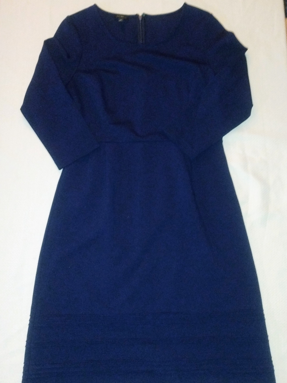 Talbots Size 4 Navy Blue Sheath Dress